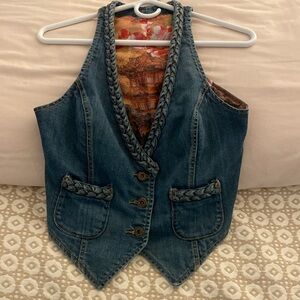 Vintage Denim  vest